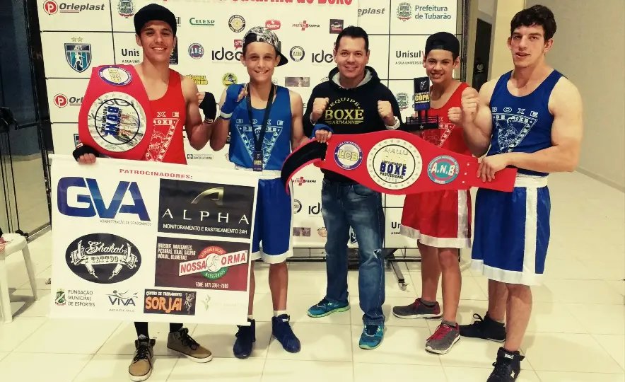 Cinturões conquistados em Tubarão