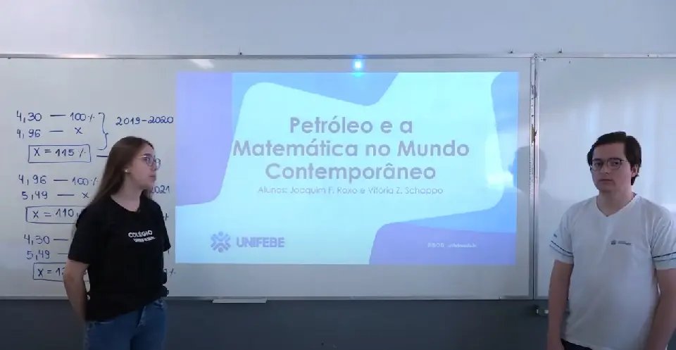 Feira estadual de Matem&aacute;tica premia cinco trabalhos do Col&eacute;gio Unifebe