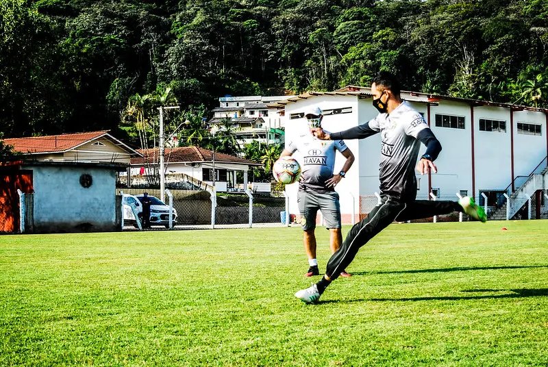 Marreco realiza &uacute;ltimo treino antes do confronto em S&atilde;o Paulo