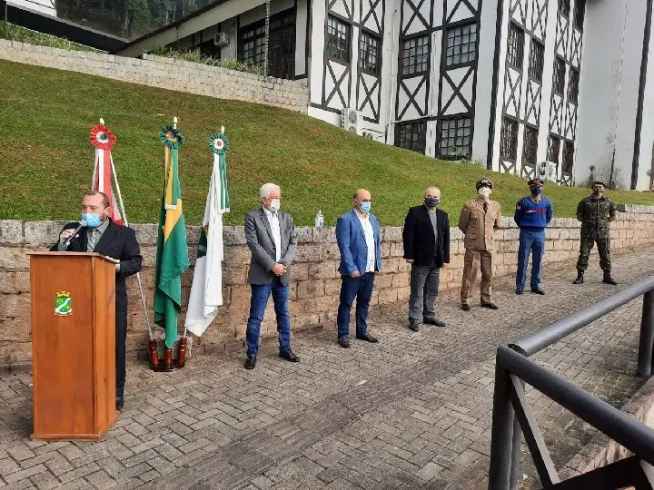Ato marca comemora&ccedil;&atilde;o oficial dos 160 anos de Brusque
