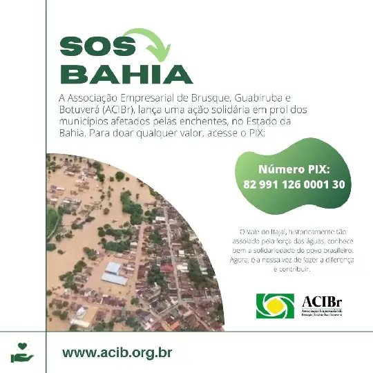 Associa&ccedil;&atilde;o Empresarial lan&ccedil;a campanha para ajudar munic&iacute;pios baianos 