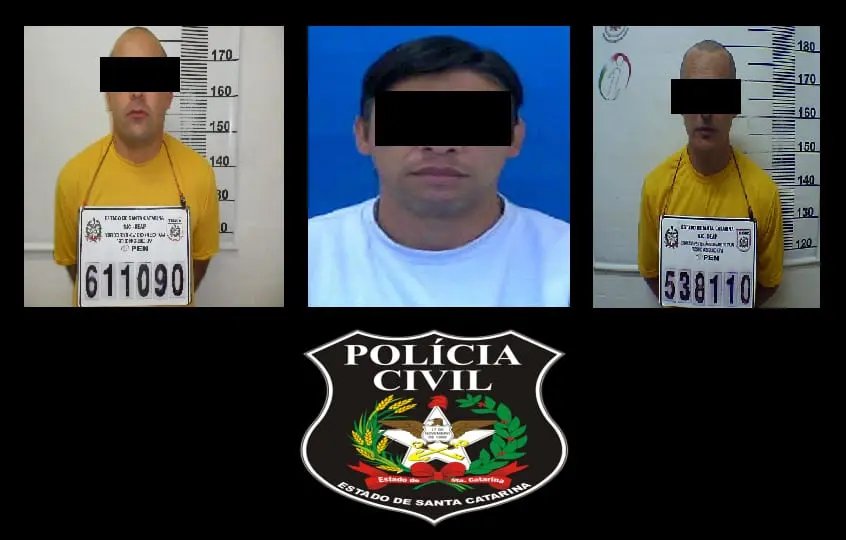 Com investigações da SIC Brusque, trio é preso após furtos