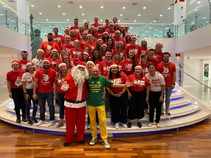 Natal Feliz Havan presenteia mais de 2 mil crian&ccedil;as e idosos de Brusque e regi&atilde;o