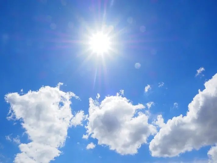 Tempo bom e temperatura baixa no fim de semana
