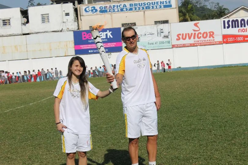 Brusque entra para a história dos Jogos Olímpicos