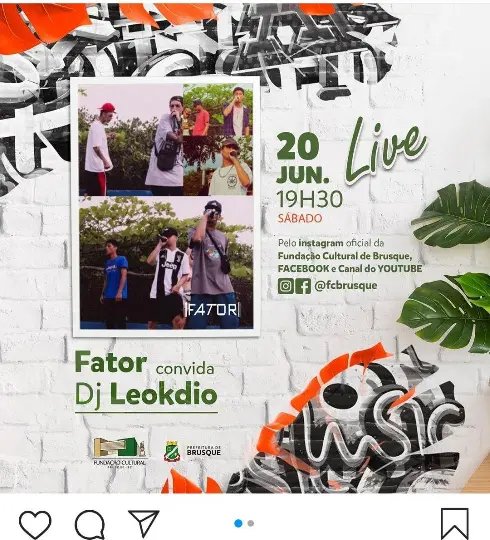 Funda&ccedil;&atilde;o Cultural promove uma s&eacute;rie de lives nos pr&oacute;ximos dias
