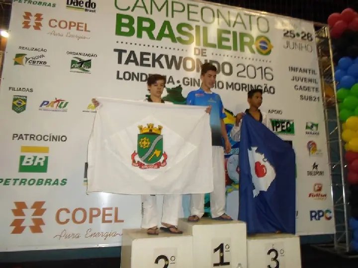 Brusquense é prata no Brasileiro de Taekwondo