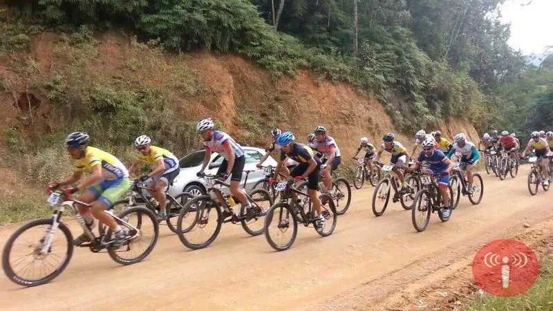 Três títulos no desafio de mountain bike