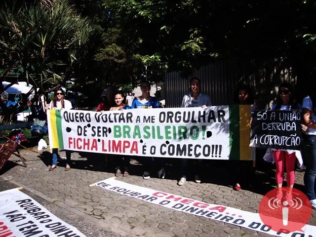 Manifesto contra a corrupção