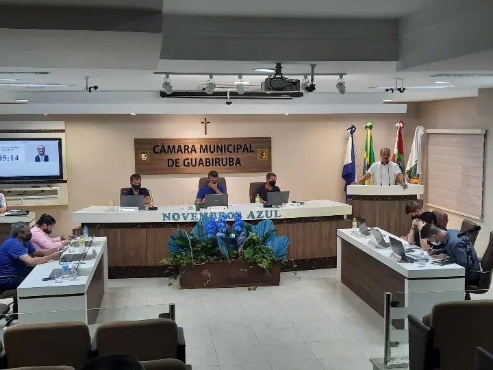 (V&iacute;deo) C&acirc;mara de Guabiruba analisa presta&ccedil;&atilde;o de contas de 2020
