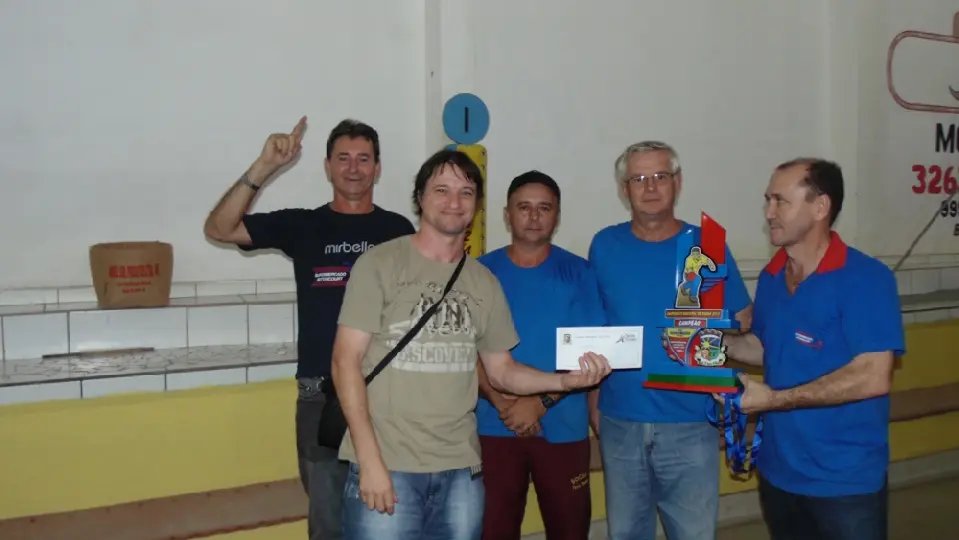 Municipal de Bocha de Nova Trento conhece o campeão