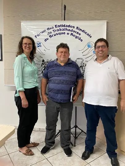Mudan&ccedil;a na coordena&ccedil;&atilde;o do F&oacute;rum Sindical de Brusque