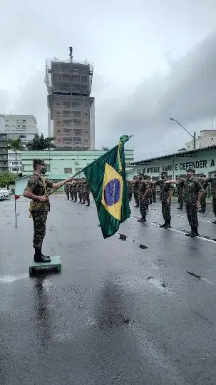 Tiro de Guerra faz cerim&ocirc;nia de Juramento &agrave; Bandeira 