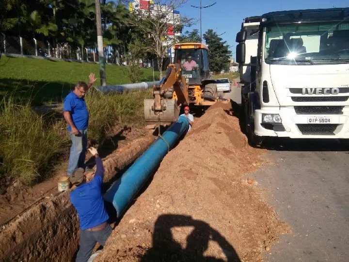 SAMAE trabalha em nova rede para bairros Bateas e Volta Grande
