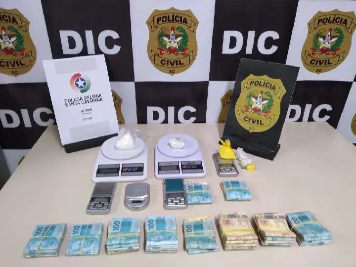 Mega opera&ccedil;&atilde;o ataca tr&aacute;fico em Brusque e cidade do litoral