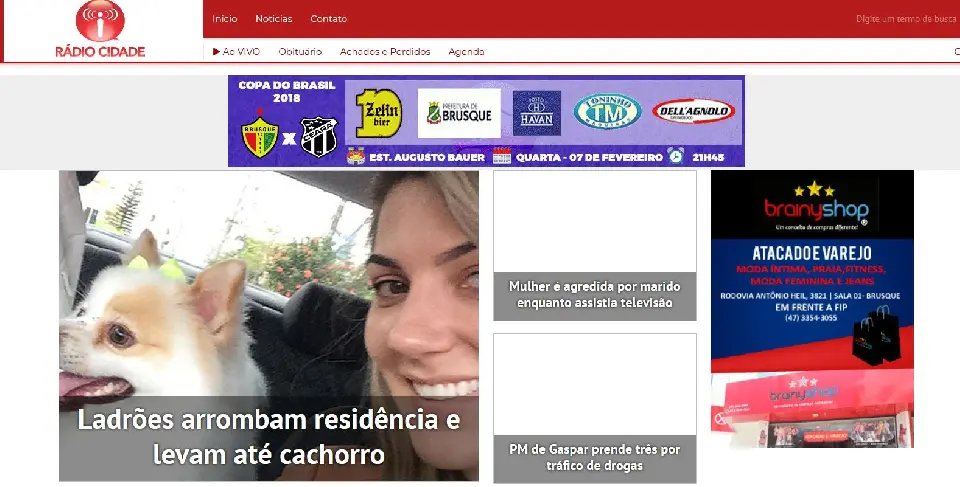 Site da Cidade de cara nova!