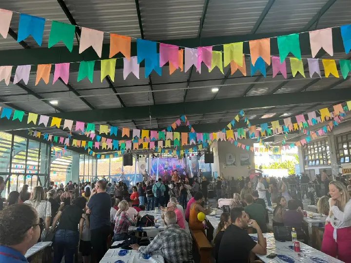 Encerramento do Arrai&aacute; Solid&aacute;rio atraiu diversas fam&iacute;lias