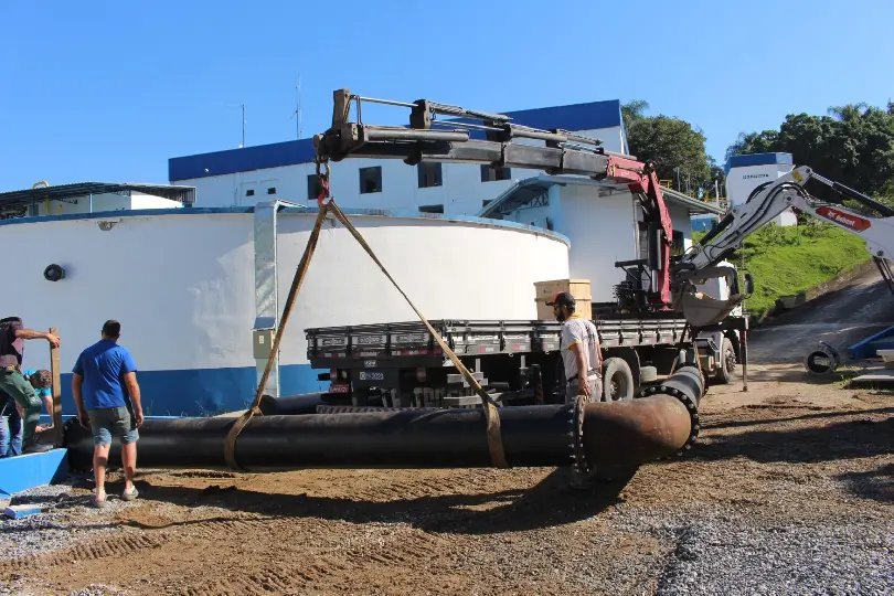 Samae inicia obra para reutilizar água usada para lavar filtros e decantadores 