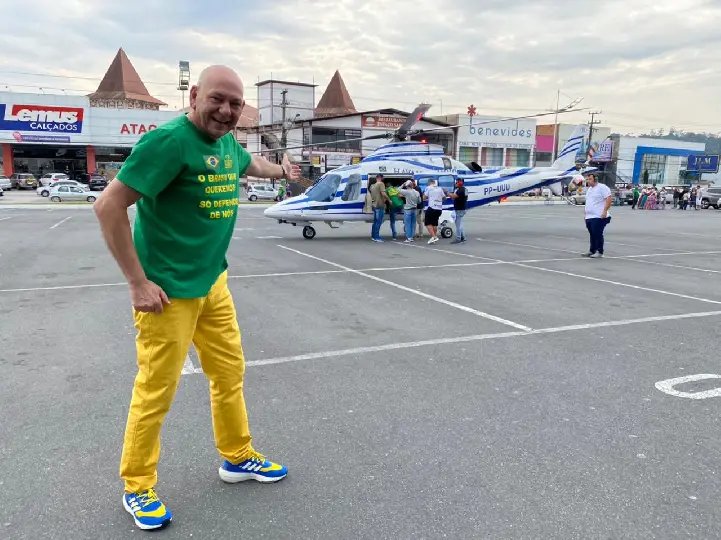 Havan sorteará 150 voos de helicóptero em Brusque