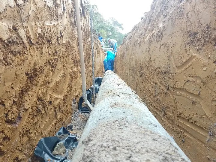 Secretaria de Obras realiza mutirão de ligações de esgoto e água pluvial