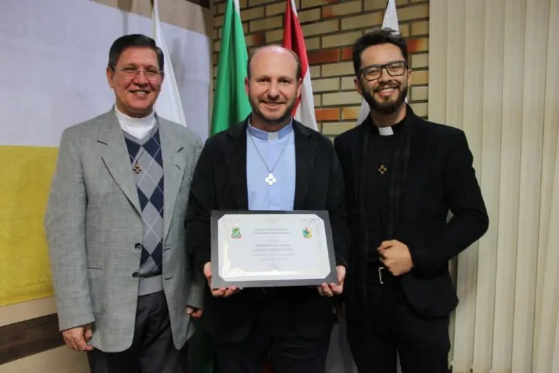 Paróquia é homenageada em sessão da Câmara Municipal