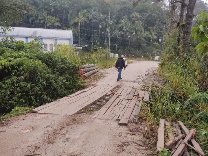 Ponte no bairro Bateas passará por manutenção nesta segunda-feira