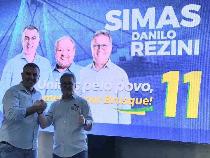 Simas e Danilo são confirmados candidatos a prefeito e vice 