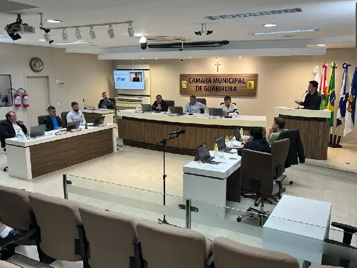 ​ Câmara de Guabiruba realiza sessão após o recesso parlamentar