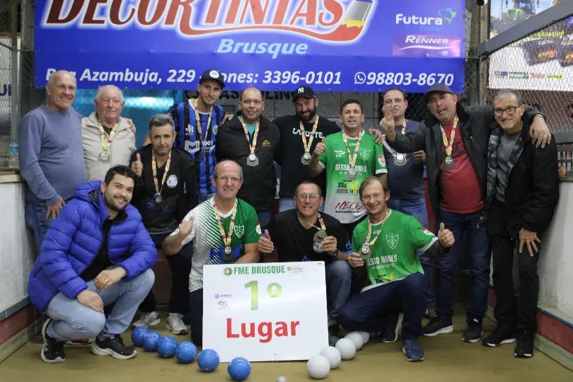 São João é campeão da bocha vale tudo masculina