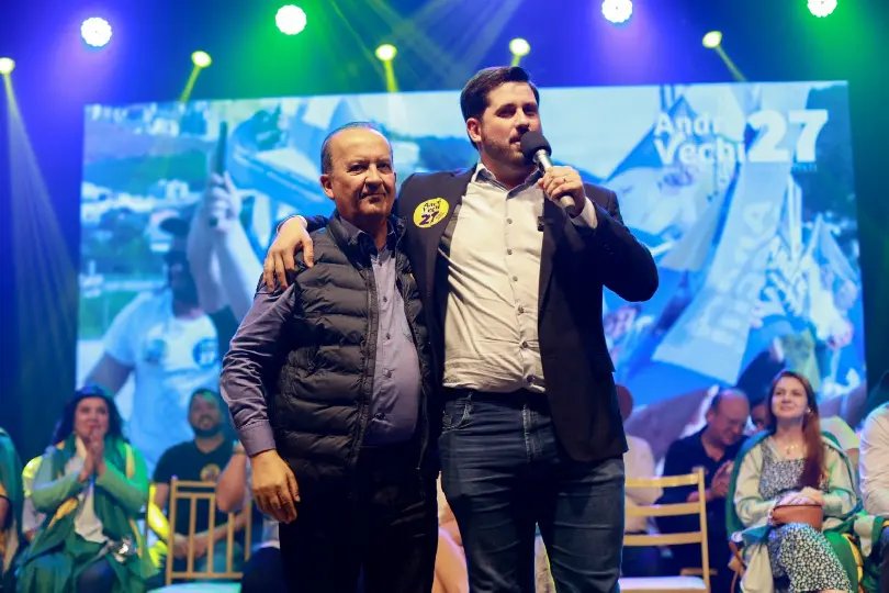 Governador participa de evento em apoio a André Vechi
