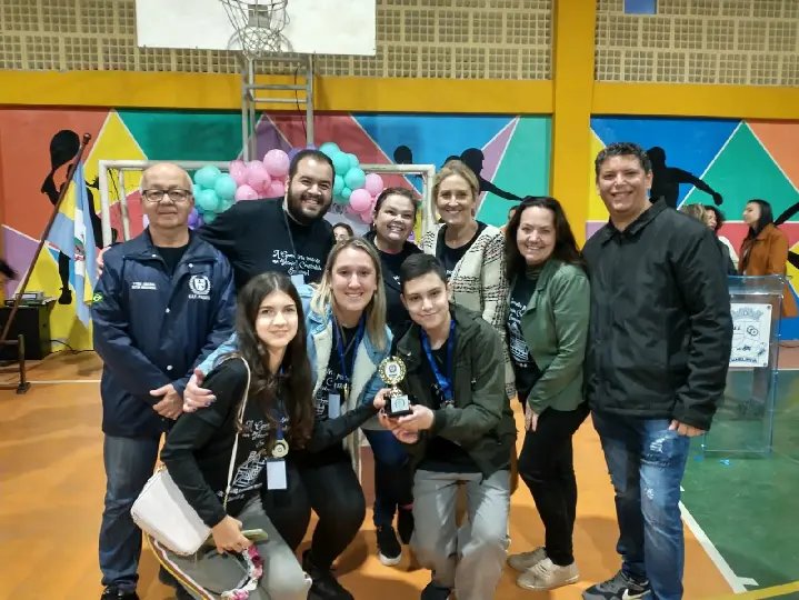 Estudantes de Brusque expõem maquetes na cidade de Canelinha 