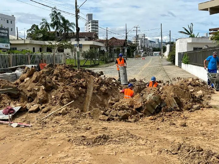 Obras de macrodrenagem na bacia São Leopoldo estão 50% concluídas