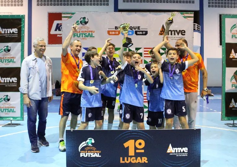 Equipes de Brusque é destaque no Circuito do Vale Europeu de Futsal