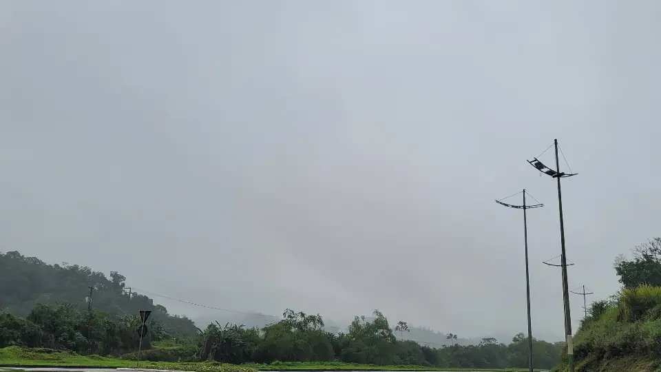 Alerta aponta chuva e temporais nas próximas horas
