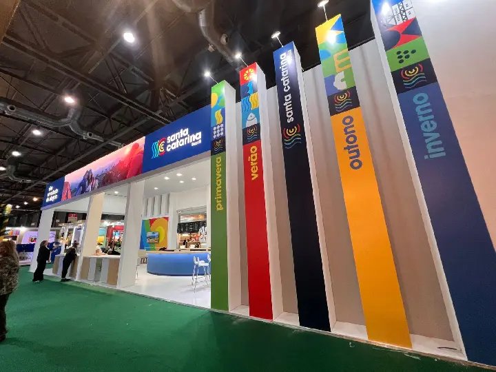 Secretaria de Turismo de Santa Catarina participa de feira em Buenos Aires