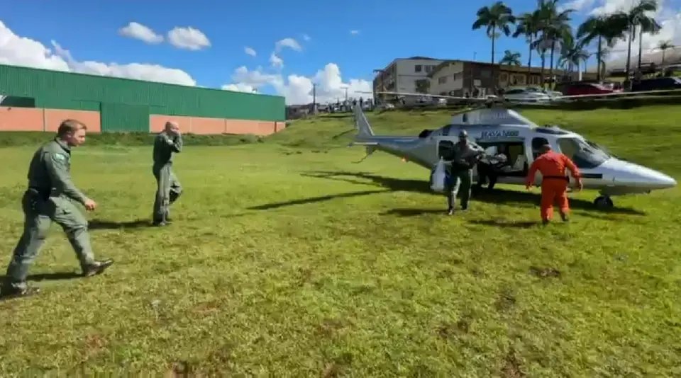Havan disponibiliza helicóptero para levar mantimentos para Taió