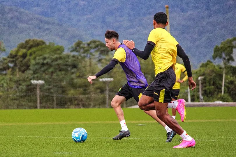 Brusque inicia preparação para jogo de ida da final do Brasileirão 