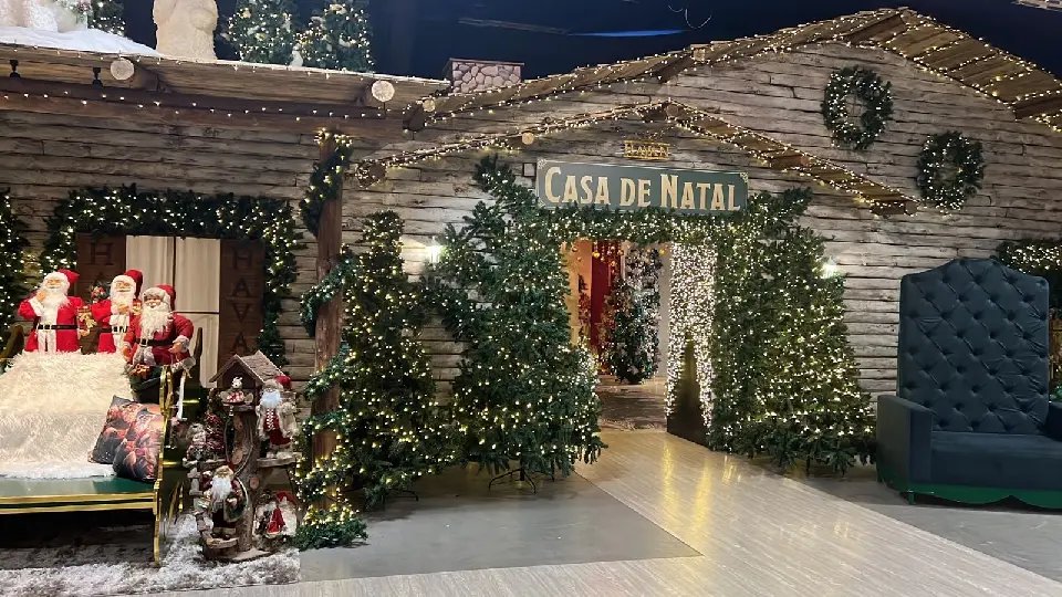 Havan inaugura Casa de Natal na loja matriz, em Brusque
