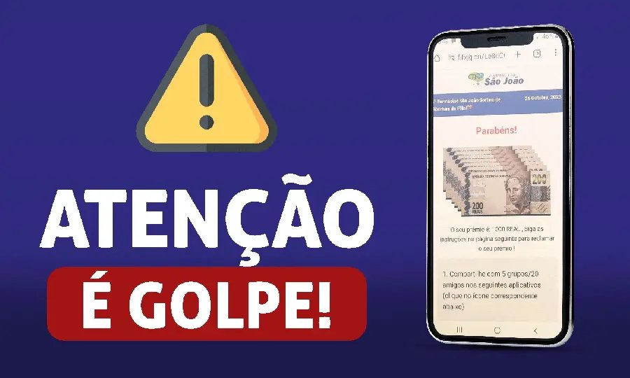 Farmácias São João alerta para golpe do falso sorteio de prêmios