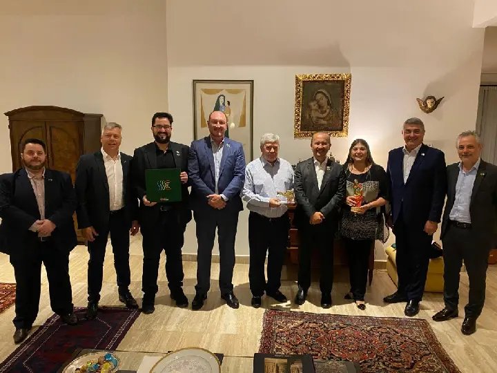 Reunião com embaixador no Panamá trata de novas oportunidades para SC