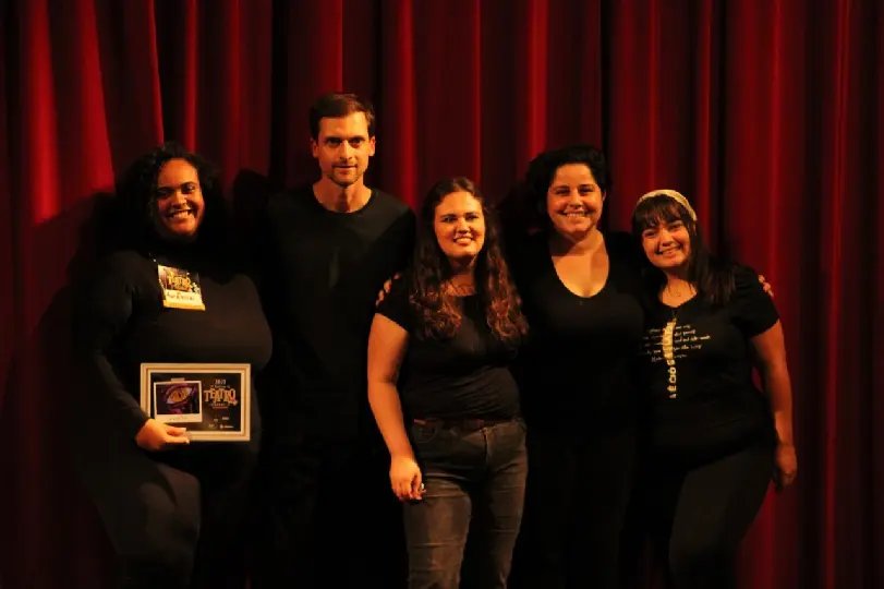 Alunos de Teatro de Guabiruba marcam presença em Festival de Brusque*