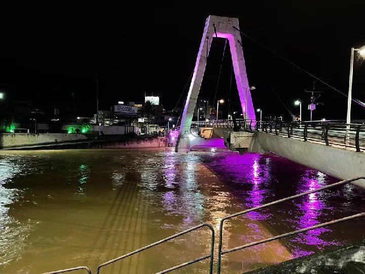 Rio Itajaí-Mirim deve sair da calha nesta quinta-feira