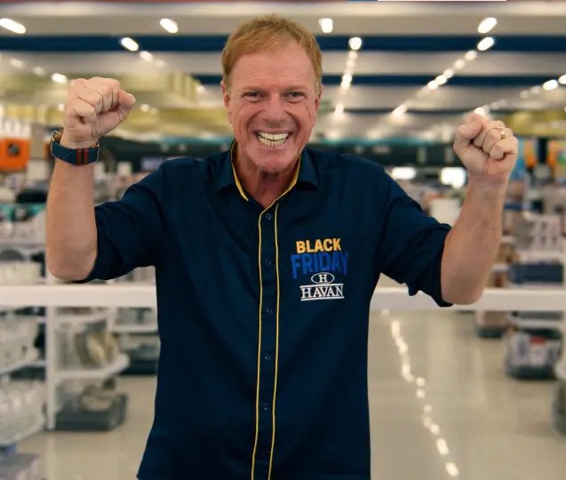 Havan realiza live da Black Friday com apresentação de Ciro Bottini