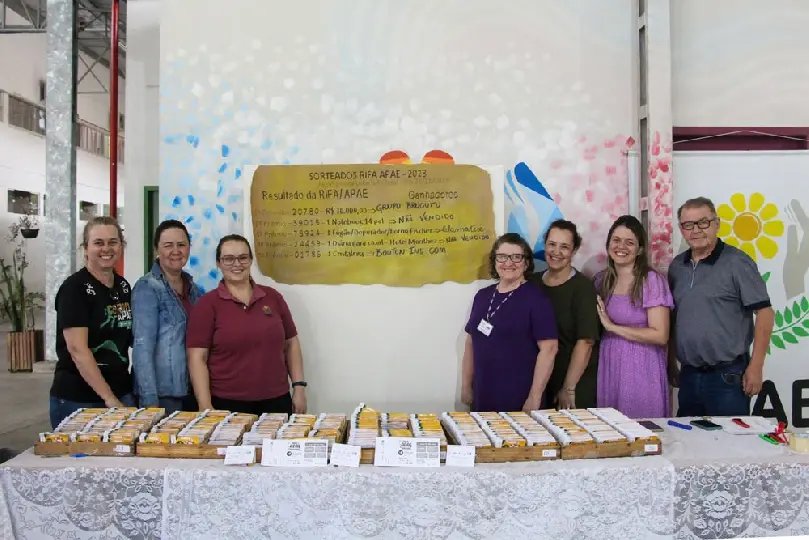 Conheça os ganhadores da Rifa da Apae de Brusque