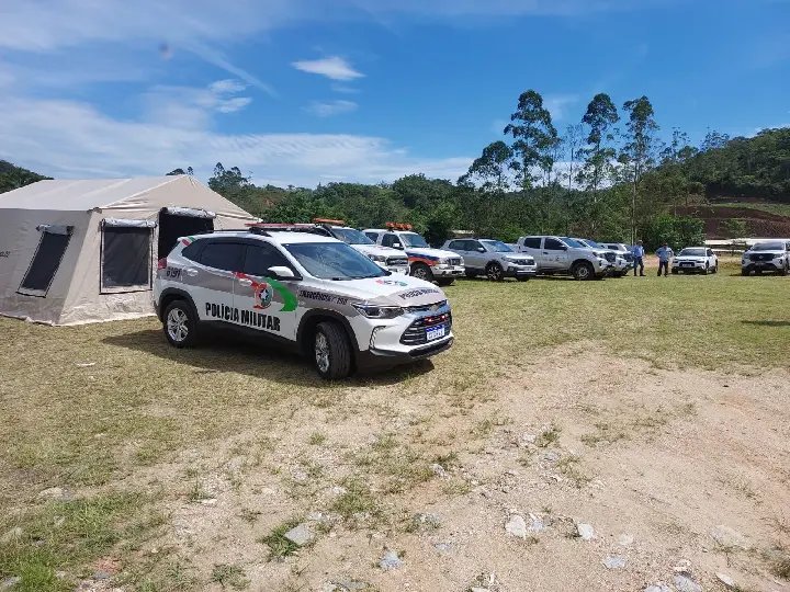 Simulado de vazamento de gás é realizado em Brusque