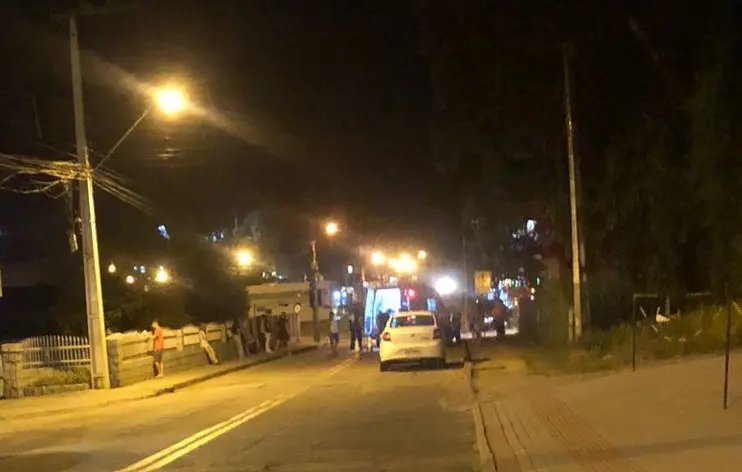 Homem fica gravemente ferido após colisão entre motos em Brusque