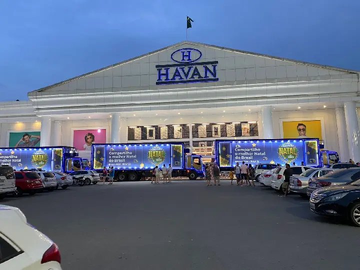 Brusque recebe Carreata de Natal Havan neste sábado