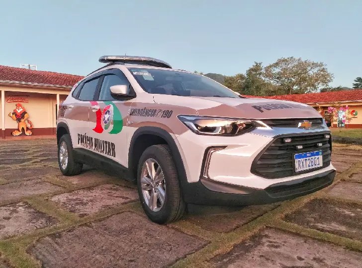 Homem furta viatura policial para 'curtir o ano novo'