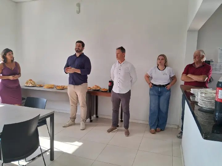 Prefeito visita o SAMAE no retorno do recesso 