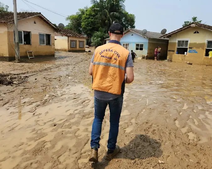 Brusque tem prejuízo de quase R$ 30 milhões com enchentes